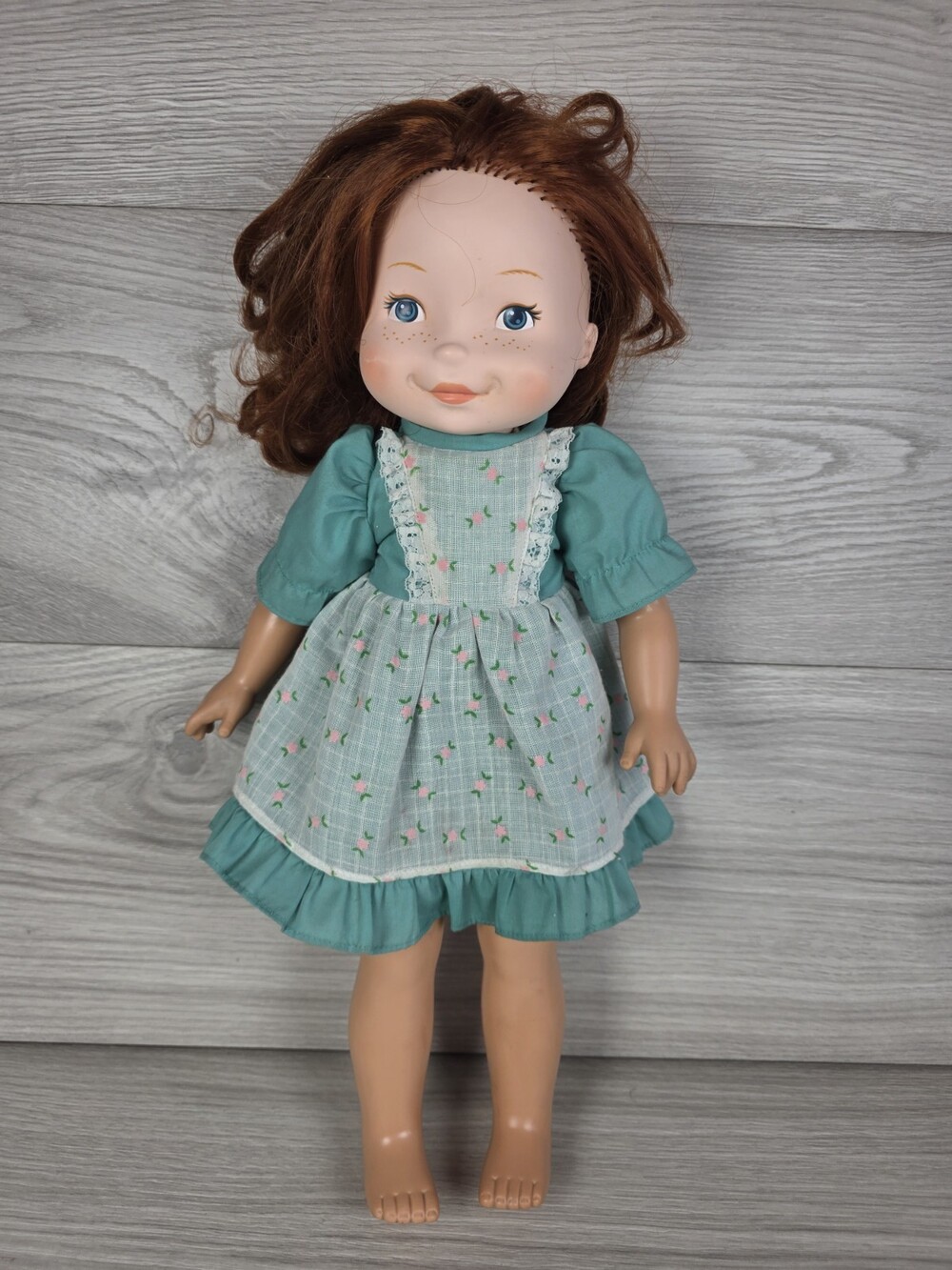 Vintage 1981 Fisher Price My Friend Becky Doll 15" Red Hair Freckles SU6
